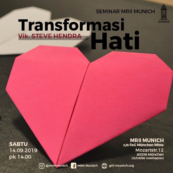 Seminar | Transformasi Hati